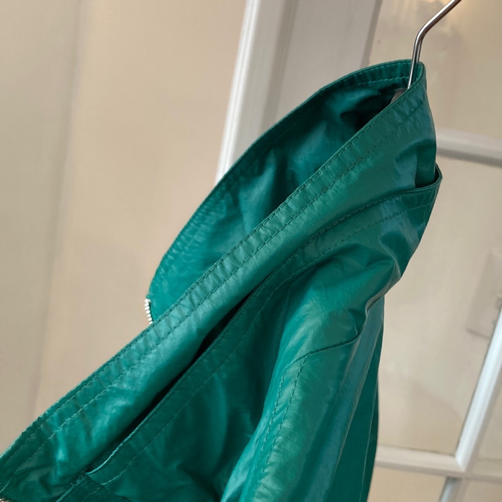 Zara Coated Windbreaker/Rain Jacket Style Bomber Jacket - Picture 8 of 16